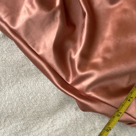 Sherri Hill, Homecoming, Lace Satin Dress in Rose Gold, FITS More Like a Size 0! - Picture 15 of 16